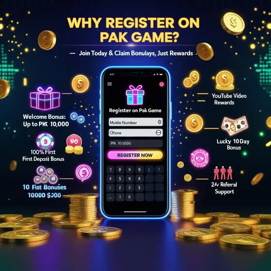 Why Register on Pak Game?